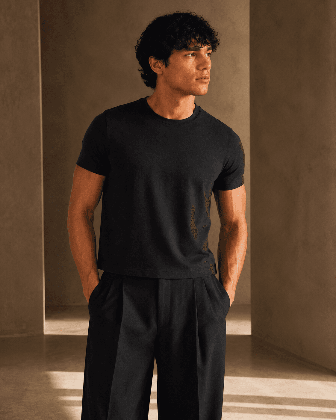 Polo Muscle Fit Crop